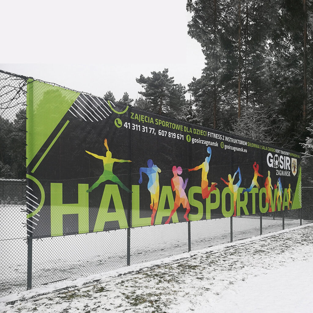 baner, siatka mesh, reklama zewnętrzna, druk wielkoformatowy, banery reklamowe